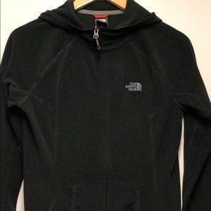 The North Face full zip hooded fleece